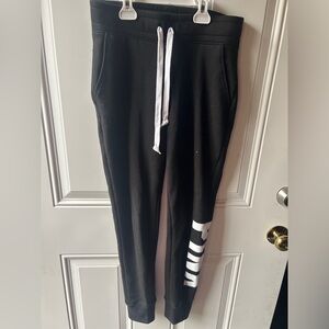PINK Black Jogger Pants